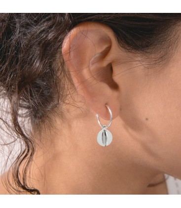 Rachel Jackson Mini orb hoop earrings