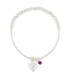 Clementine Heart Stretch Bracelet