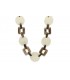 Boho Betty Themis Ivory Linked Chain Necklace