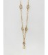 Bcharmd Daisy Seashell Necklace Gold