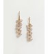 Bcharmd Emily Rose Quartz Earrings Gold