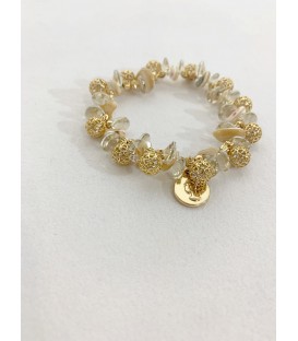 Bcharmd Abbey Seashell Bracelet Gold