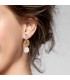 Lily Earrings - Gold Glitter