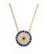Classic Round Eye Necklace