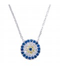 Lucky Eyes Classic Round Eye Necklace