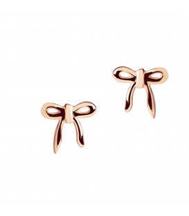 Bow Studs Rose Gold