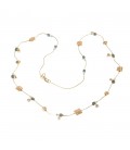 Mark Watson Reed Necklace Gold