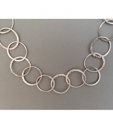 Classic Circles Long Necklace