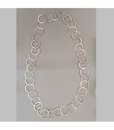 Classic Circles Long Necklace