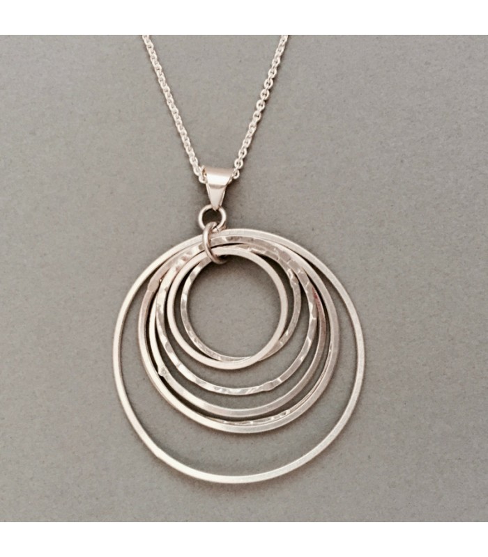 chris lewis circles pendant